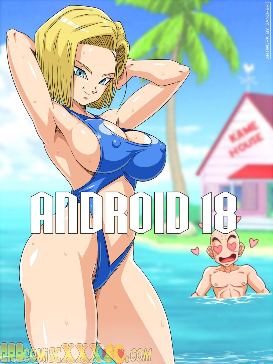 1 38 1125x1500 - ANDROID 18 – KAME HOUSE (DRAGON BALL Z).
